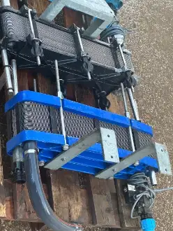 Platenwarmtewisselaar · voor zuivelbedrijf